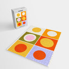 Colourplay & Concentric Circles: Mid Century Edition Jigsaw Puzzle Gallery Image 2