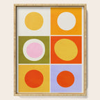Colourplay & Concentric Circles: Mid Century Edition Serving Tray Gallery Image 1