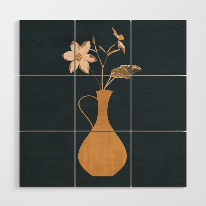 Flowers 16 Wood Wall Art Gallery Image 1