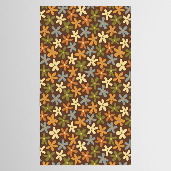 Tiny Flower Pattern #2 Tablecloth Gallery Image 2