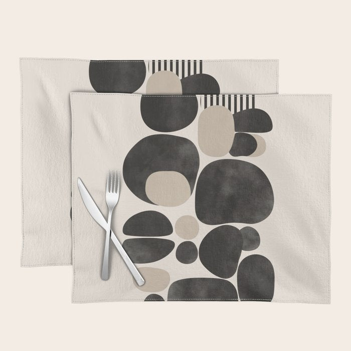 Pebble Form Placemat Gallery Image 1