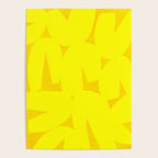 Yellow abstract shapes N02 Poster Gallery Image 4