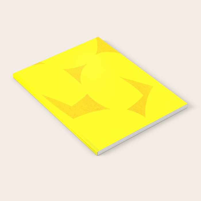 Yellow abstract shapes N02 Notebook Gallery Image 2