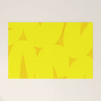 Yellow abstract shapes N02 Welcome Mat Gallery Image 1