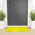 Yellow abstract shapes N02 Welcome Mat Gallery Image 3