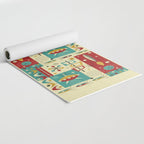 Retro Space Age Fun! ©studioxtine Yoga Mat Gallery Image 2