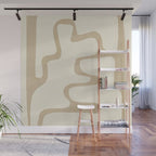Modern Abstract Shapes 20 Wall Mural Gallery Image 1