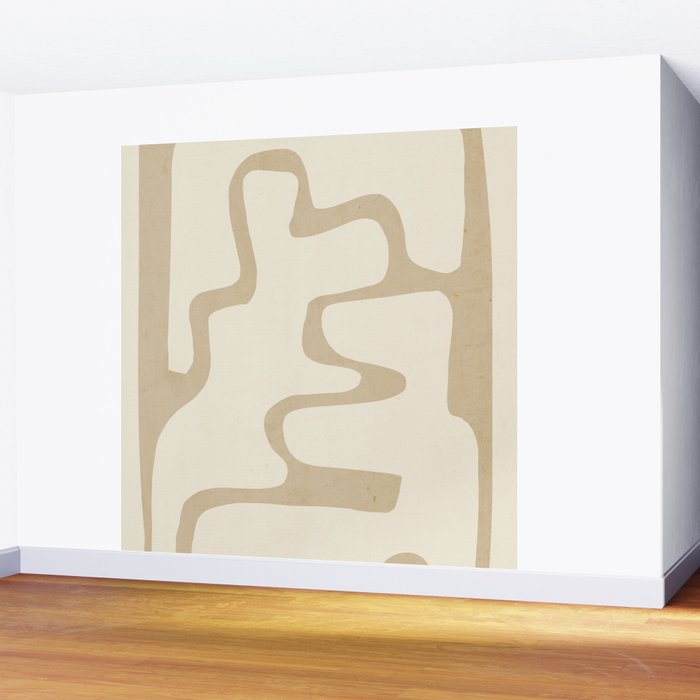 Modern Abstract Shapes 20 Wall Mural Gallery Image 2