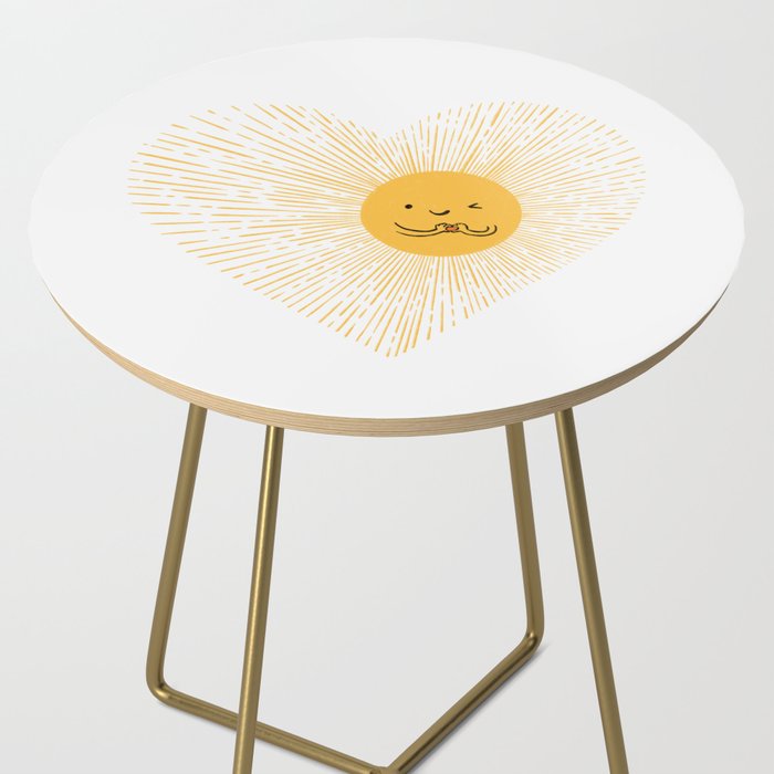 You are the Sunshine of my heart Side Table Gallery Image 2