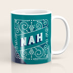 Nah - Teal Palette Coffee Mug Gallery Image 1