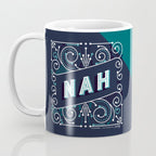 Nah - Teal Palette Coffee Mug Gallery Image 3