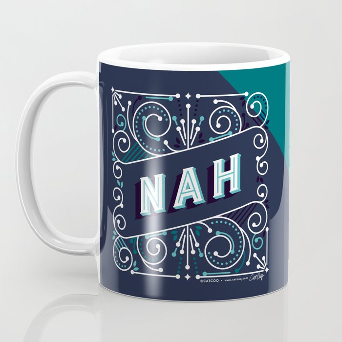 Nah - Teal Palette Coffee Mug Gallery Image 3