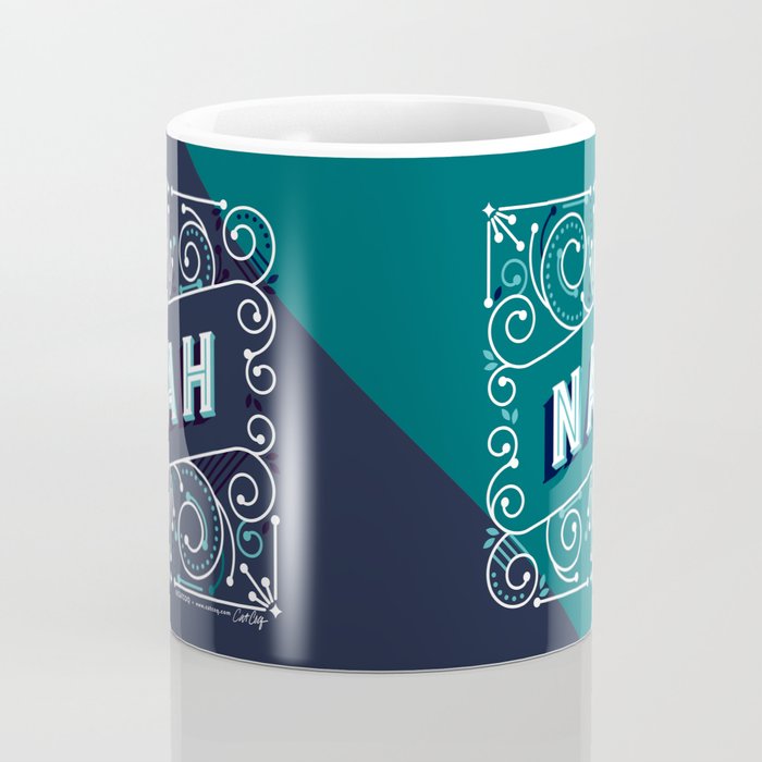 Nah - Teal Palette Coffee Mug Gallery Image 4