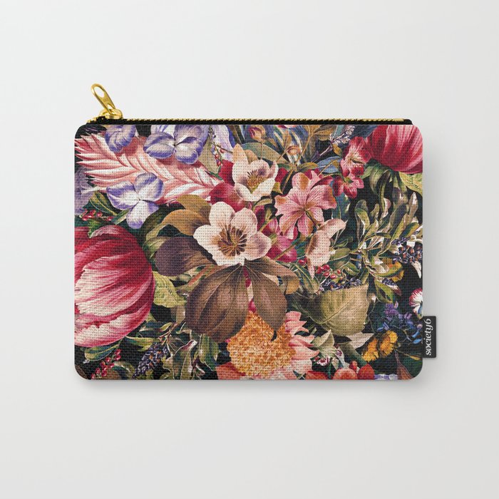 Midnight Garden VII Carry All Pouch Gallery Image 1