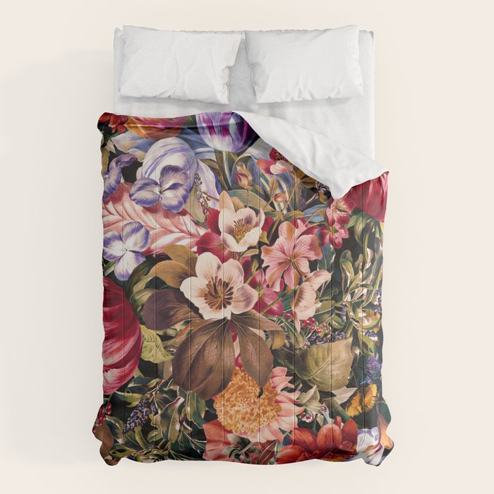 Midnight Garden VII Comforter Gallery Image 6
