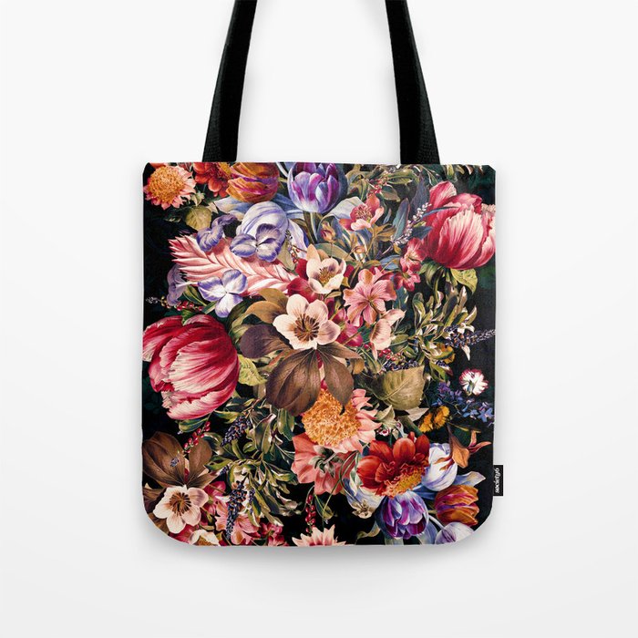 Midnight Garden VII Tote Bag Gallery Image 1