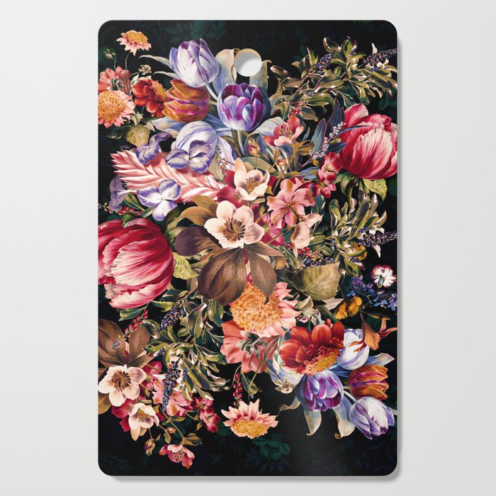 Midnight Garden VII Cutting Board Gallery Image 1