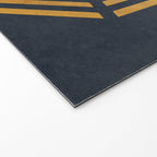Golden Yin Yang I Ching Welcome Mat Gallery Image 2