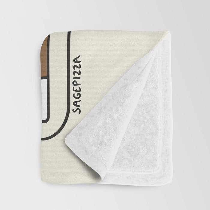 SELFIE READING (DARK) Throw Blanket Gallery Image 3