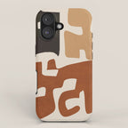 Modern Abstract Shapes 112 iPhone Case Gallery Image 1