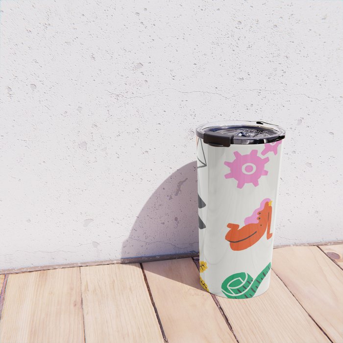 Virgo Emoji Travel Mug Gallery Image 4
