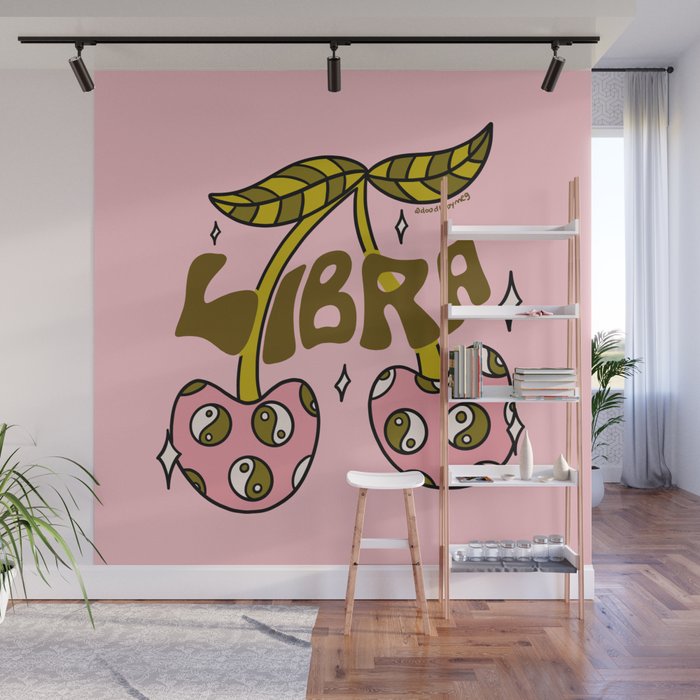 Libra Cherries Wall Mural Gallery Image 1