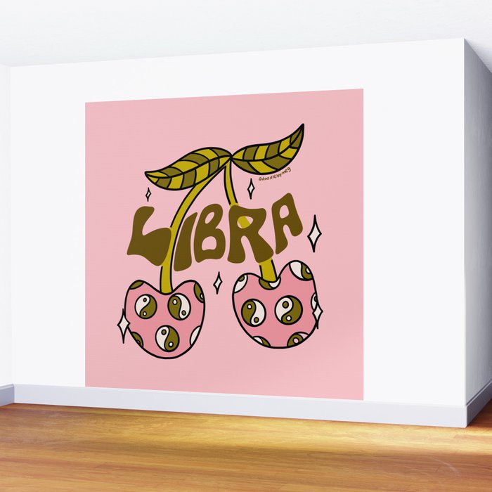Libra Cherries Wall Mural Gallery Image 2