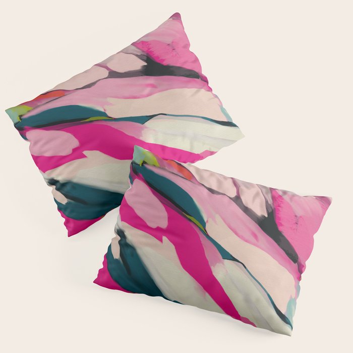 mountain landscape in pink Pillow Sham Gallery Image 3