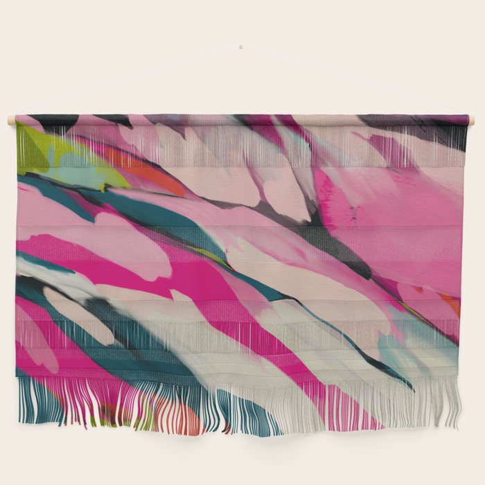 mountain landscape in pink Wall Hanging Gallery Image 1