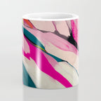 mountain landscape in pink Coffee Mug Gallery Image 4