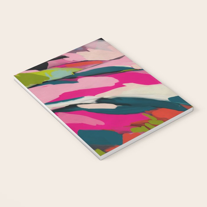 mountain landscape in pink Notebook Gallery Image 3