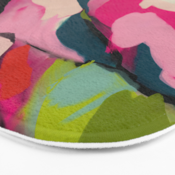 mountain landscape in pink Bath Mat Gallery Image 3