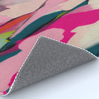 mountain landscape in pink Rug Gallery Image 4