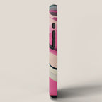 mountain landscape in pink iPhone Case Gallery Image 2