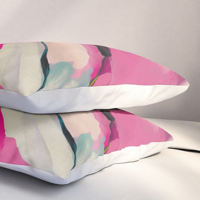 mountain landscape in pink Pillow Sham Gallery Image 3