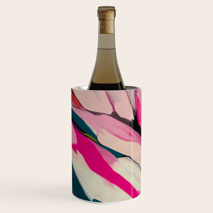 mountain landscape in pink Wine Chiller Gallery Image 1