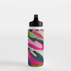 mountain landscape in pink Water Bottle Gallery Image 3