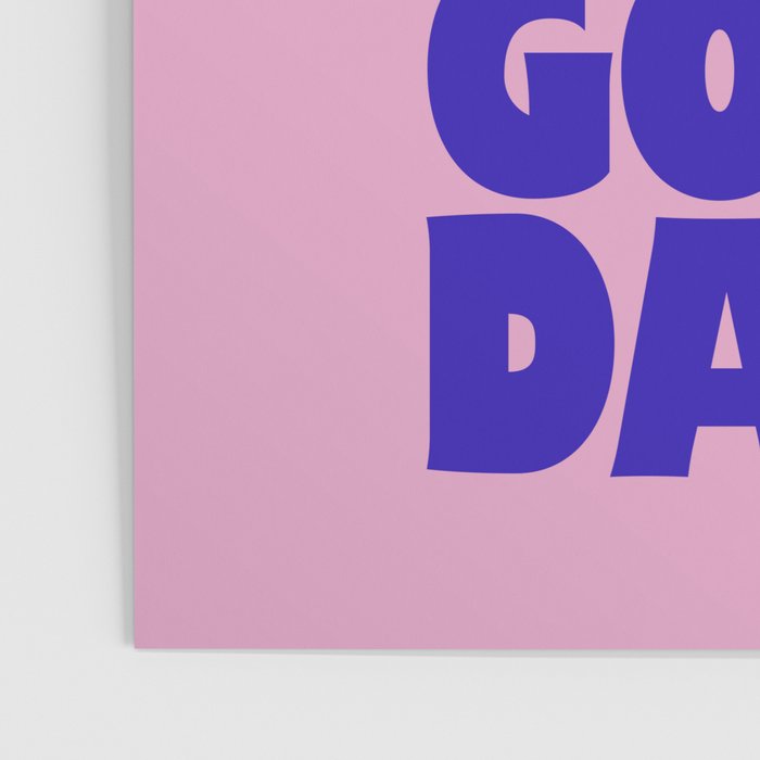 If The Music's Good You Gotta Dance - Pink and Blue Poster Gallery Image 3