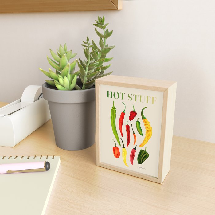 Hot Stuff Peppers Mini Art Print Gallery Image 2