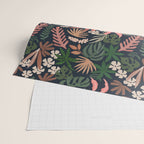 Dark Bohemian Tropical Charm Wrapping Paper Gallery Image 2