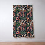 Dark Bohemian Tropical Charm Window Curtain Gallery Image 3