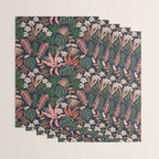 Dark Bohemian Tropical Charm Wrapping Paper Gallery Image 3