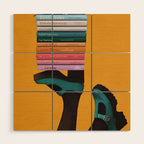 Stacked on Love Wood Wall Art Gallery Image 1