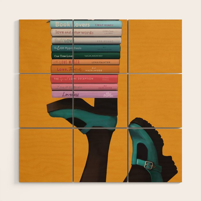 Stacked on Love Wood Wall Art Gallery Image 1