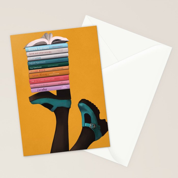Stacked on Love Stationery Card Gallery Image 2