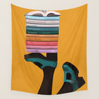 Stacked on Love Wall Tapestry Gallery Image 4