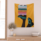 Stacked on Love Wall Tapestry Gallery Image 2