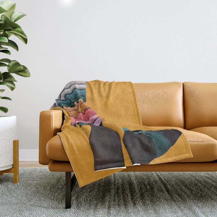 Stacked on Love Throw Blanket Gallery Image 1