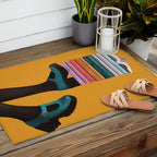 Stacked on Love Outdoor Rug Gallery Image 2