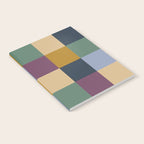 Bold Retro Checks Pattern - Large XIV Notebook Gallery Image 2